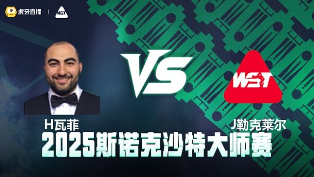 侯赛因·瓦菲VS朱利安·勒克莱尔 2025斯诺克沙特大师赛 清流