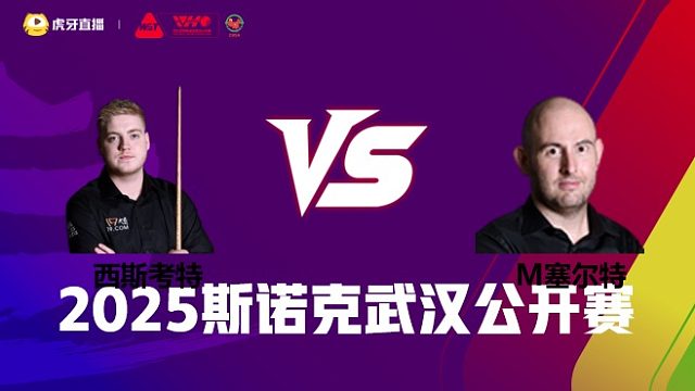 路易斯·西斯考特VS马修·塞尔特 2025斯诺克武汉公开赛 清流