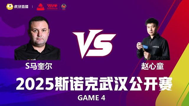 S马奎尔 vs 赵心童 2025斯诺克武汉公开赛 清流