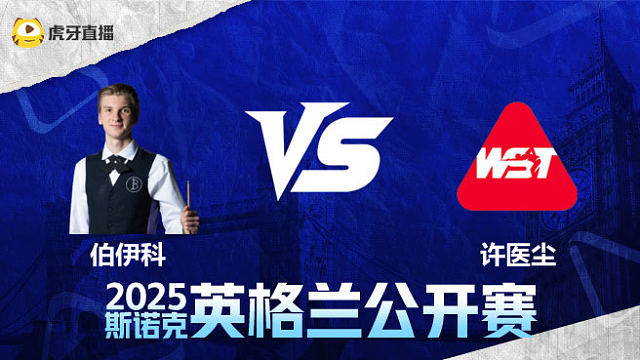 尤里安·伯伊科VS许医尘 2025英格兰公开赛 清流