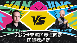 【回放】馬丁·奧唐奈 VS 加里·威爾遜 2025斯諾克國(guó)際錦標(biāo)賽 清流