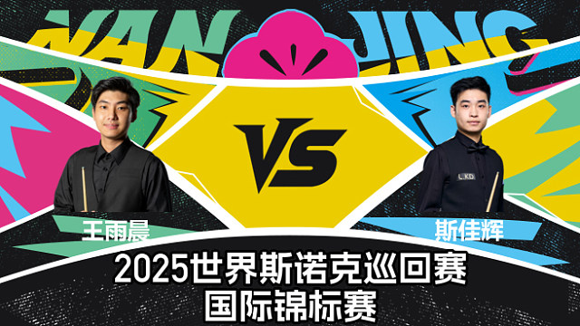 【回放】王雨晨 VS 斯佳辉  2025斯诺克国际锦标赛  清流