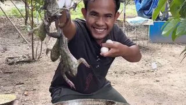 东南亚乡村生活 #东南亚矮子#农村生活乐趣多#田园生活乐趣多#东南亚美食#原始美味