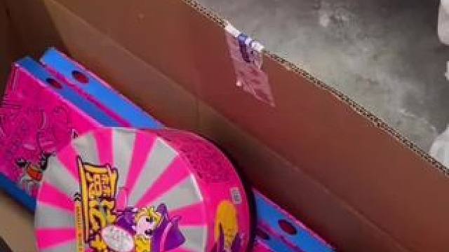 全是给顾客准备的烟花#跨年夜