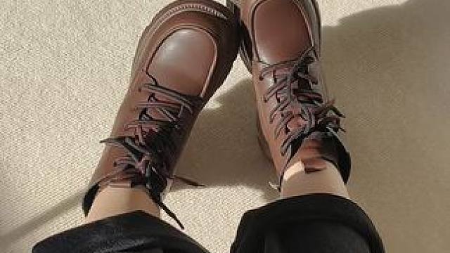 #时尚马丁靴 #小个子马丁靴短款 #休闲鞋子 #爆款马丁靴 #厚底马丁靴