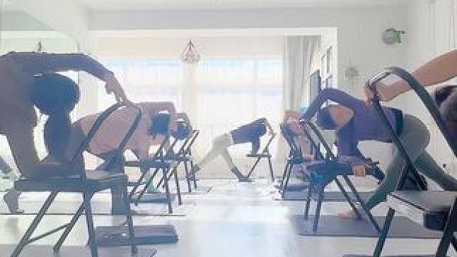 60分钟《椅子-肩颈》让你5分钟看完，喜欢记得点赞收藏哦，想听口令讲解版的评论区留言告诉我哦[话题]