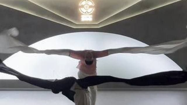 “以身带韵，身韵合一” #水袖身韵挑战 #古典舞身韵 #水袖 #水袖舞 #古典舞