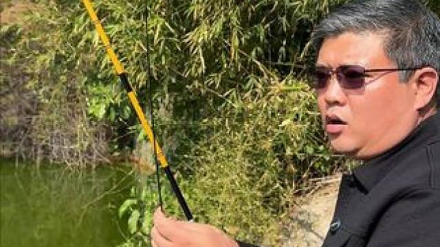 37调性鲫鱼竿 钓鲫鱼的鱼竿没必要选贵的，我用的这款37调性鲫鱼竿控鱼手感高，而且钓8斤以内的鱼都没