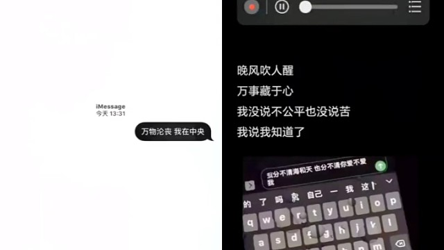 晚风吹人醒
万事藏于心
我没说不公平也没说苦
我说我知道了