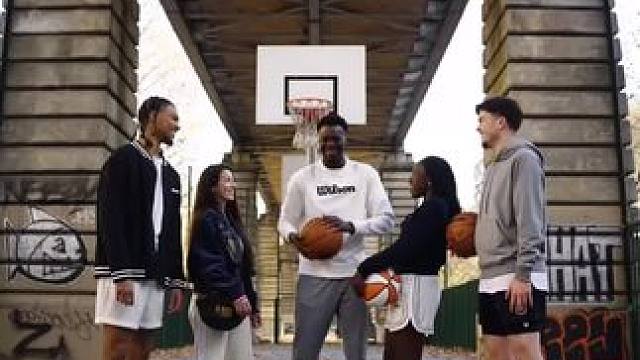 巴黎，我们来了！#wilson威尔胜篮球 #出球致胜 #胜球在握#nba巴黎赛