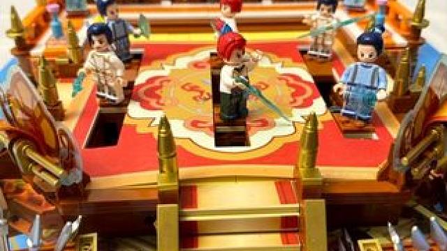 长安城擂台被我扛回家了，比武报名现在开始，带上你的角色我在家里等你，#咔搭拼出梦幻生涯 #梦幻西游手