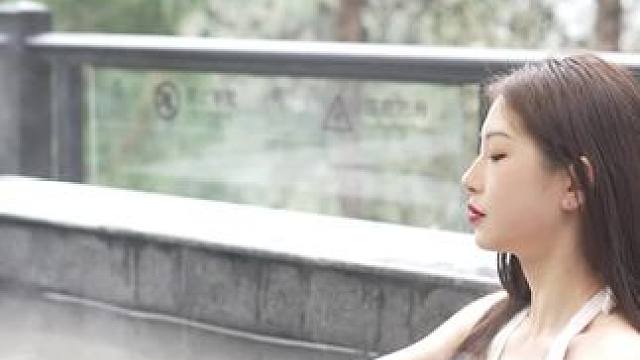 花9.9来张家界泡汤啦！享受冬日森林泡汤的乐趣#张家界禾田居度假酒店#跨年旅行节#公主请泡汤#雪景温