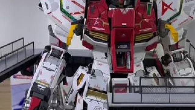 线下面基 打卡鸣研社#高达 #机甲风 #机甲 #模型 #高达梦