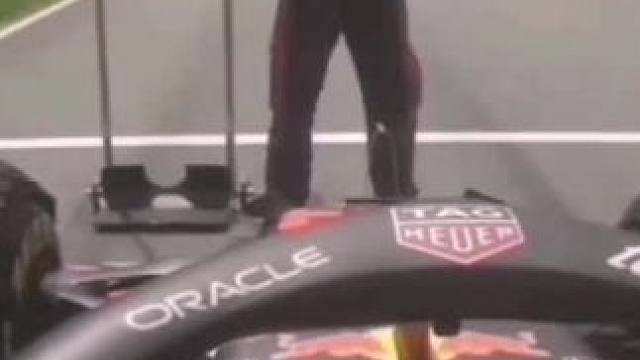 这个动作太帅了！#f1 #方程式赛车 #第一视角