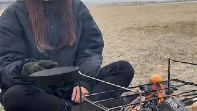 黑暗料理土豆子#露营报告