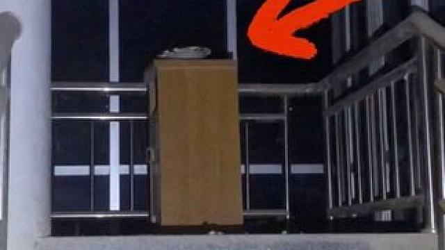 恐怖教学楼探险，男子胆真大，打破迷信#恐怖故事 #灵异事件 #探险