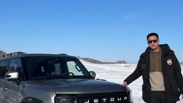 捷途旅行者雪地穿越#捷途汽车 #捷途旅行者 #雪地穿越 #雪地里撒欢
