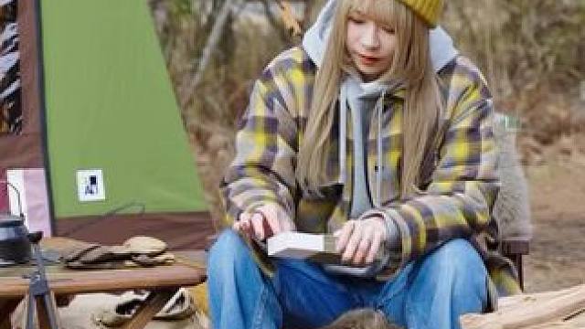 露营吃鸡腿肉#露营报告 #户外美食