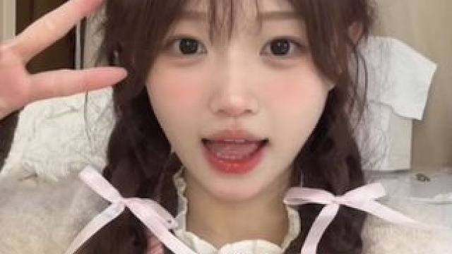 我的刘海打理教程来啦！
#甜妹 #发型教程 #圆脸 #刘海 #发型