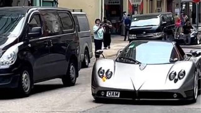 汽车界的艺术品，帕加尼Zonda R，快艾特出你的实力富婆给你们买#帕加尼zonda r #dou是