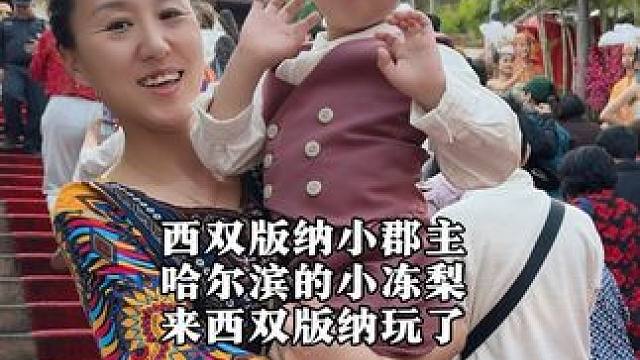 西双版纳的小郡主们，哈尔滨的小冻梨来了，介绍一下西双版纳都哪里好玩，#西双版纳旅游 #东北冻梨遇上南