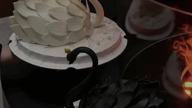 优雅永不过时的天鹅蛋糕 ～情人节出单神器软质巧克力！#天鹅蛋糕 #天鹅插件