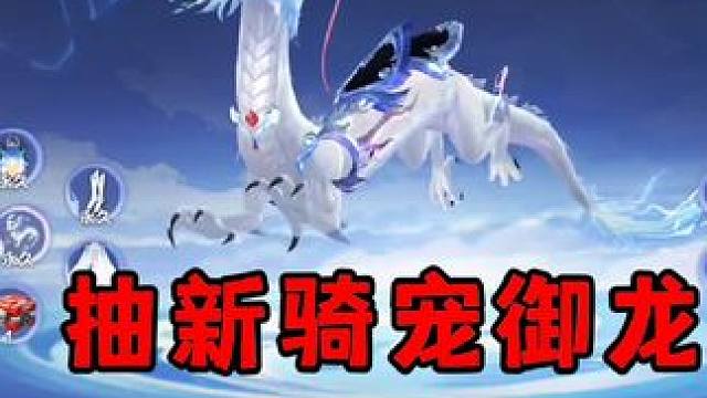 抽新骑宠御龙！