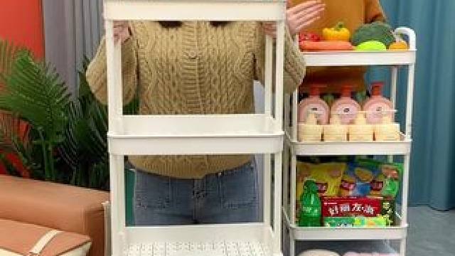 五层置物架来啦！卷到五层啦！！家人们！速冲！这个价格真的太划算啦！#移动置物架#置物架#收纳整理