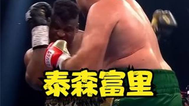 职业拳坛耻辱之战，纳干诺暴揍泰森富里却惨遭黑哨！ #ko #职业拳击 #泰森富里 #纳干诺 #UFC