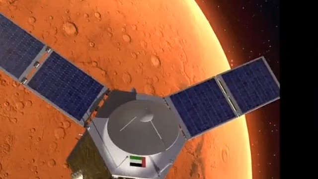 阿联酋希望号进入火星轨道，将全面探测研究火星大气天气。