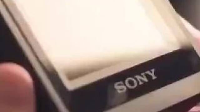 1989年售卖的迷你模块化索尼电视#男士必备