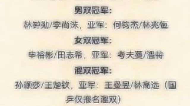 #波尔 #田志希 #乒乓球 #王楚钦孙颖莎