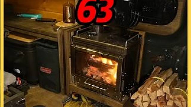 一个柴火炉算是让你玩明白了！ #露营 #vanlife #露营车改装
