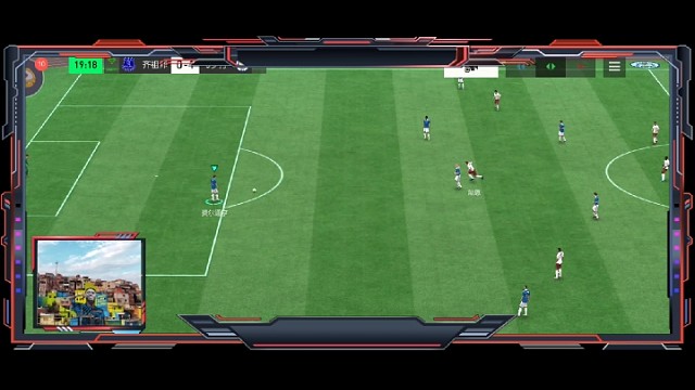 本来就是想好的进攻，对面门将出击那更好