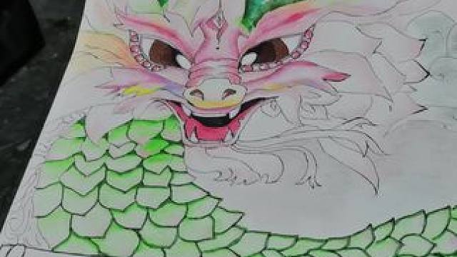 画画日常碎片，加长版 
#goooooooodday  龙年行好运