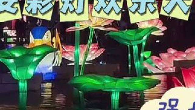 过年总要来趟西安看一场彩灯欢乐大世界吧！#西安 #旅游景点 #西安彩灯欢乐大世界