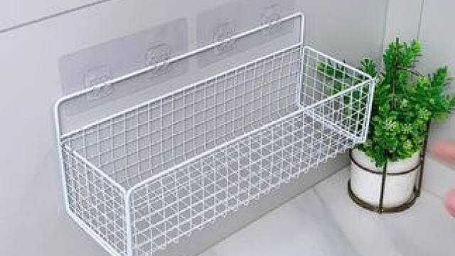 这个置物架收纳篮真不错！#收纳整理 #置物架#实用好物