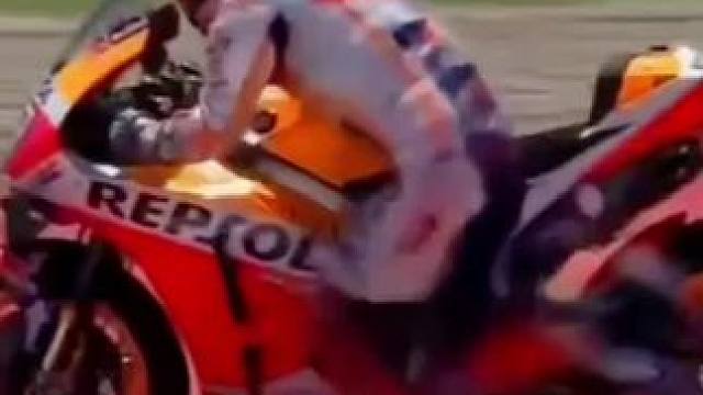 #motogp #压弯 #专业动作请勿模仿 #93号马奎斯