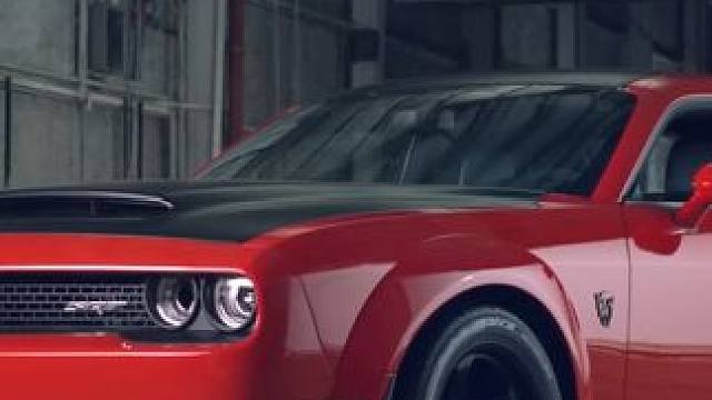 百公里2.3秒的道奇恶魔，动力碾压地狱猫！ #美式肌肉车 #道奇地狱猫 #道奇恶魔