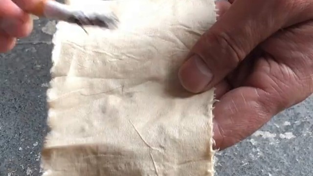 烟灰加卫生纸|||