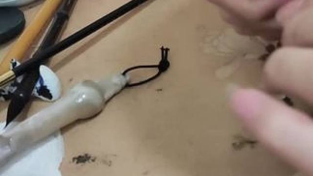 玩小心晚上尿床#写字是一种生活 书法热门 #dou来秀书法 #拿起毛笔画起来 #原创作品