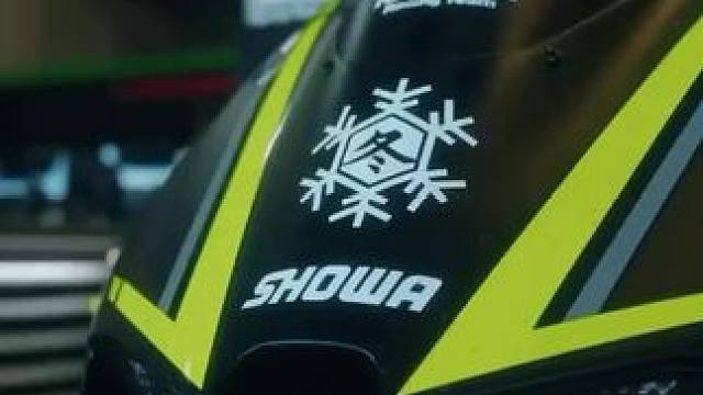 川崎！杜卡迪！赫雷斯赛道冬测起飞#专业动作请勿模仿 #压弯 #机车 #摩托车比赛