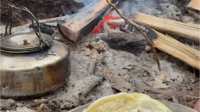 露营早餐#露营报告 #让生活慢下来