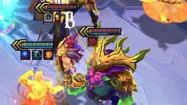 盲僧vs八个三星五费#金铲铲之战 #不听不听就玩福星 #金铲铲天选福星回归