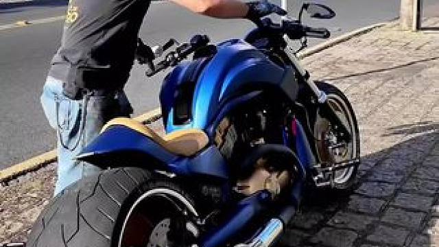 爆改哈雷夜路德 #机车 #哈雷夜路德 #哈雷vrod #机车改装 #重机