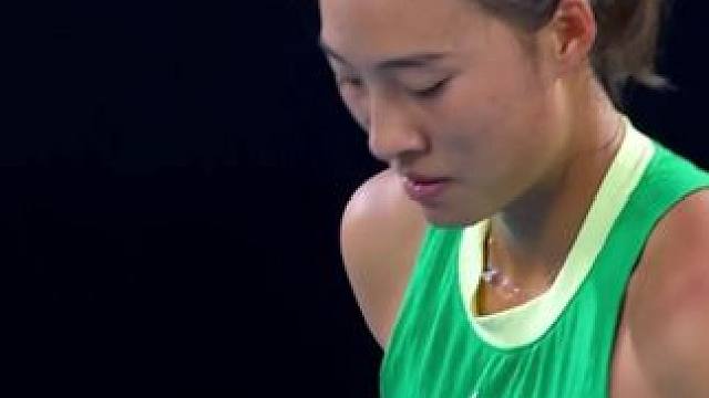 郑淇文早晚有一天会站在最高领奖台#郑钦文 #澳大利亚网球公开赛