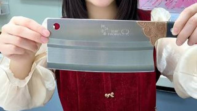 #菜刀#手工锻打菜刀#斩切两用刀#家用厨房菜刀#超便宜超划算