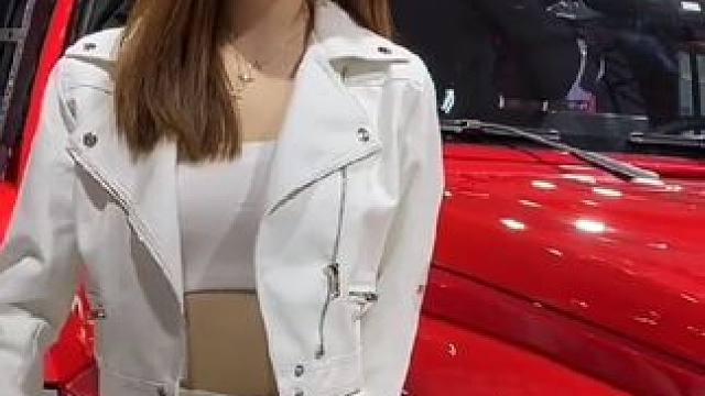 #车展模特 #模特美女 #邻家女孩 #初恋女孩