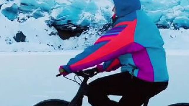 位于阿拉斯加最美风景之一的冰川.#旅行大玩家 #治愈系风景