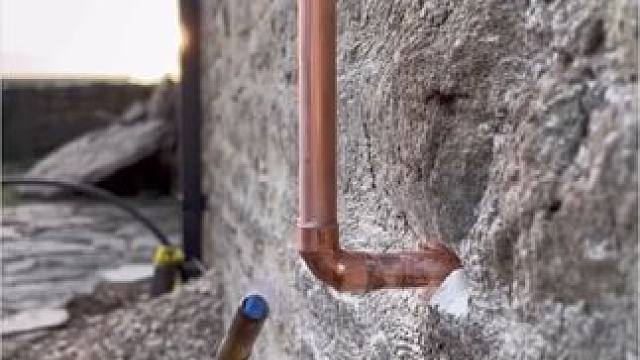 德国水暖管道安装，纯铜工艺
#匠心精神 #施工工艺 #制作过程
